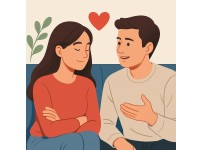 연인의 대화 이미지