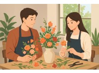 커플 플라워클래스 이미지
