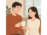 연인과의 배려 이미지