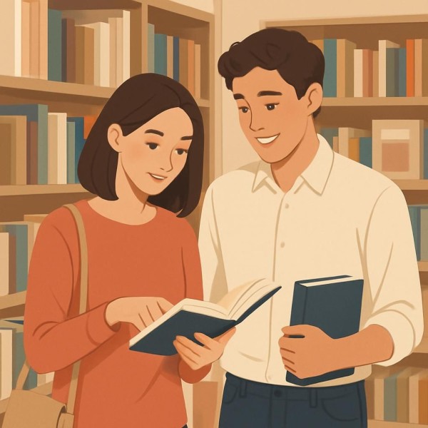 같이 고르는 마음: 책방 산책으로 시작하는 대화형 데이트 코스